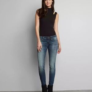 Buckle Black Candiani Denim Fit No. 53 Mid Rise Skinny Size 25 Made in Italy